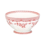 Stephanie red french bowl XL fra GreenGate - Tinashjem